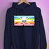 Queer Pride Pirate Flag Hoodie - Navy